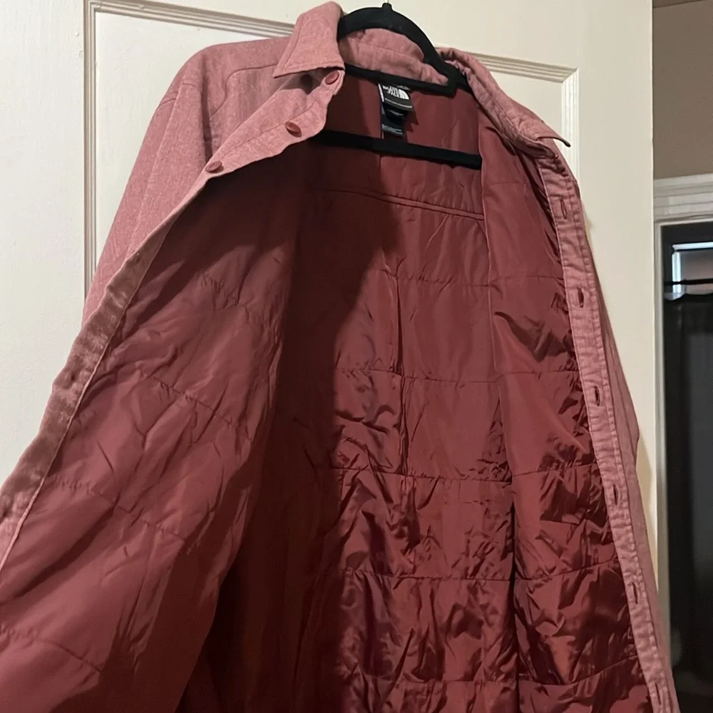 insulated button down - Picture 3 of 4